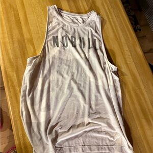NOBULL White Camo Tank Top